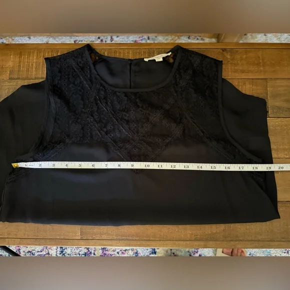 Fun2fun black lace camisole/ tank top - Picture 10 of 10